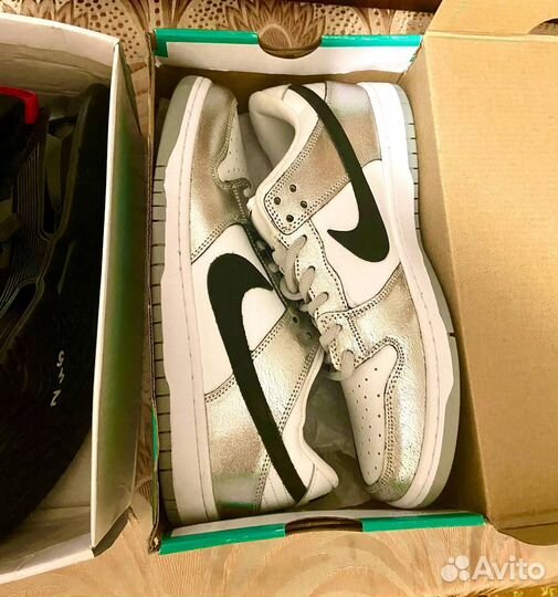 Новые кеды кроссовки Nike Dunk Low Adidas 43.5-44