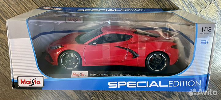 Maisto Chevrolet Corvette C8 Stingray 1:18