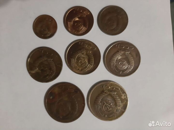 Коллекция монет СССР и Россия
