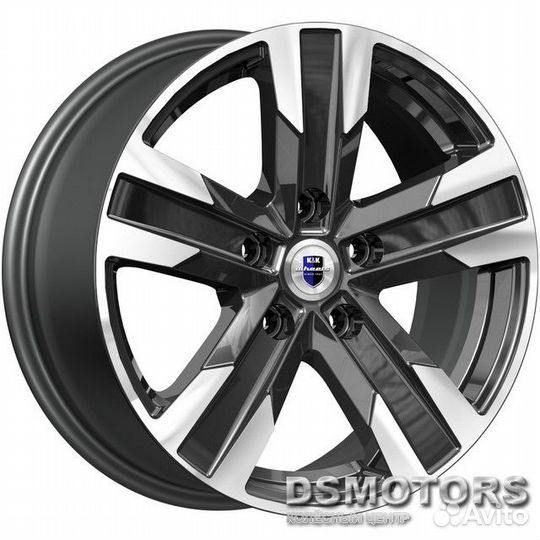 Диски Висмут 7/16 5x112 ET45 d66.6 алмаз чёрный