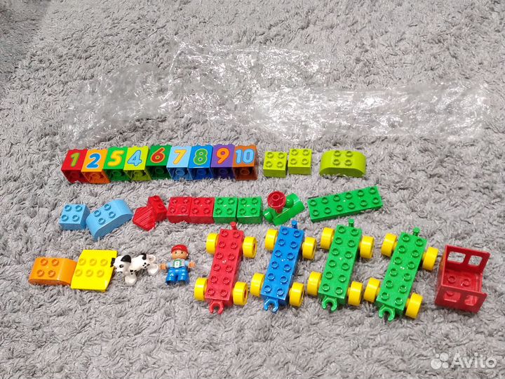 Lego duplo поезд