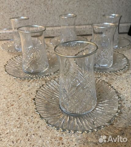 Армуды с блюдцами 12 персон (24 предметов)