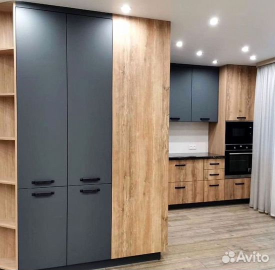 Современная кухня на заказ мдф фасады