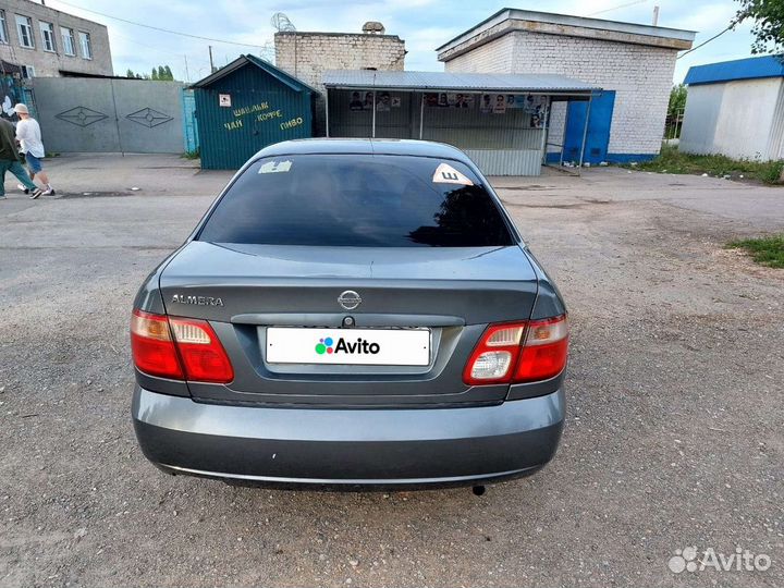 Nissan Almera 1.5 МТ, 2005, 191 000 км