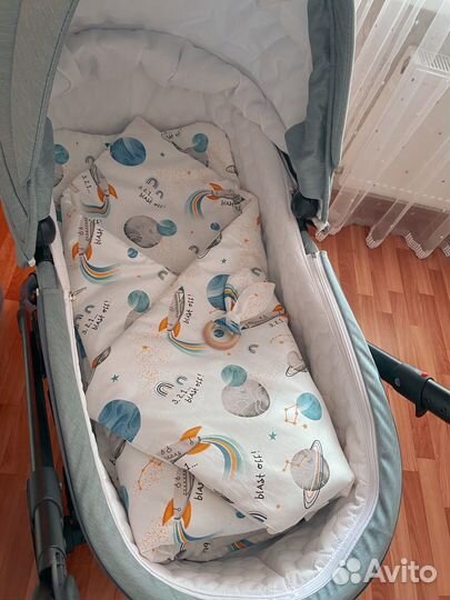 Новое постельное белье в коляску