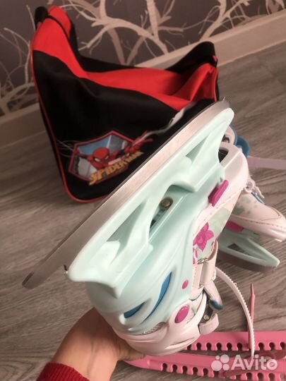 Коньки детские раздвижные 26 31