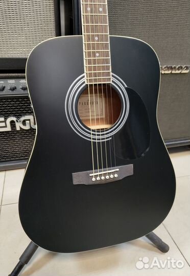 Parkwood W81-BKS TA трансакустическая гитара