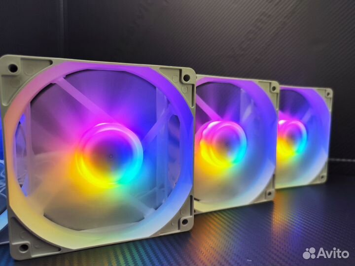 Вентилятор 120 mm Helly Born Fan Rgb - White