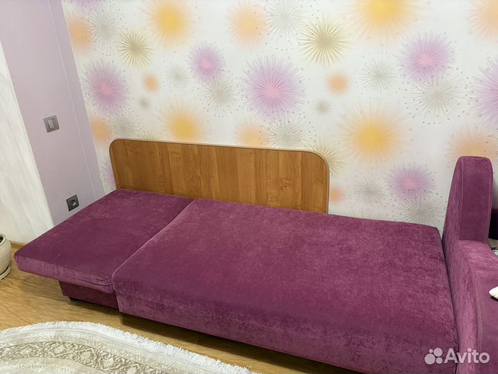 Детская кровать диван с бортиком