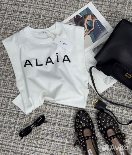 Майка (футболка) Alaia premium