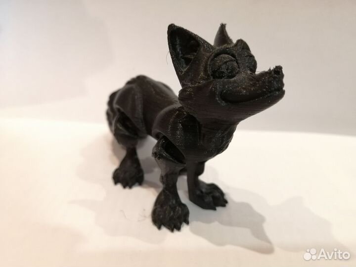 Игрушка из 3D принтера «Лисичка»