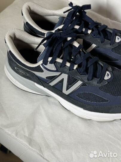 Кроссовки new balance 990V6 тёмно-синие