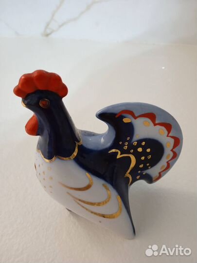 Солонка винтажная Петух