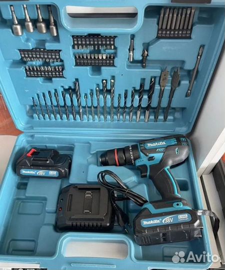 Аккум. Шуруповерт Makita 36v (ударный с набором би