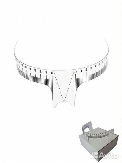 Линейка для бровей