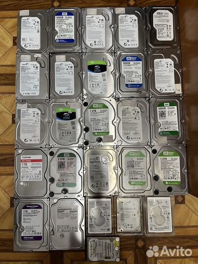 Жесткий диск 2.5, 3.5 SATA, IDE