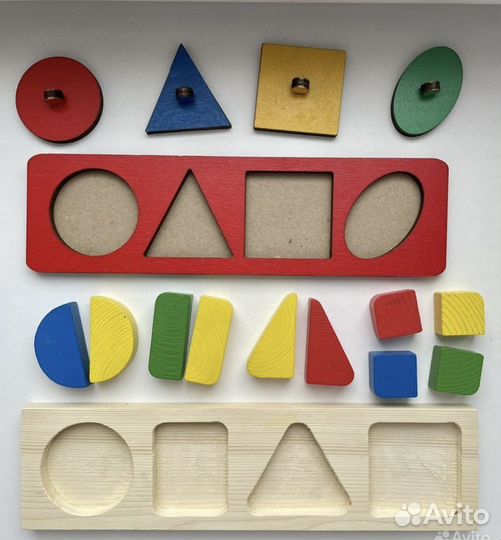 Развивающие деревянные игрушки