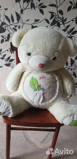 Мягкая игрушка белый медведь