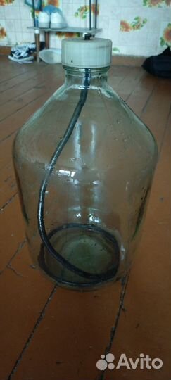 Бутыль стеклянная 10 литров