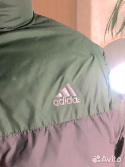 Пуховик adidas двухсторонный