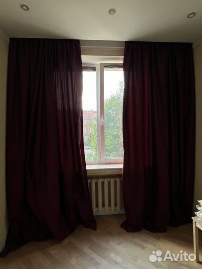 Шторы классические на подкладке