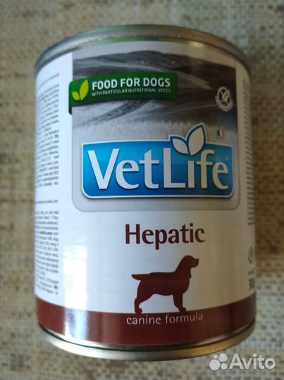 Корм для собак Vetlife