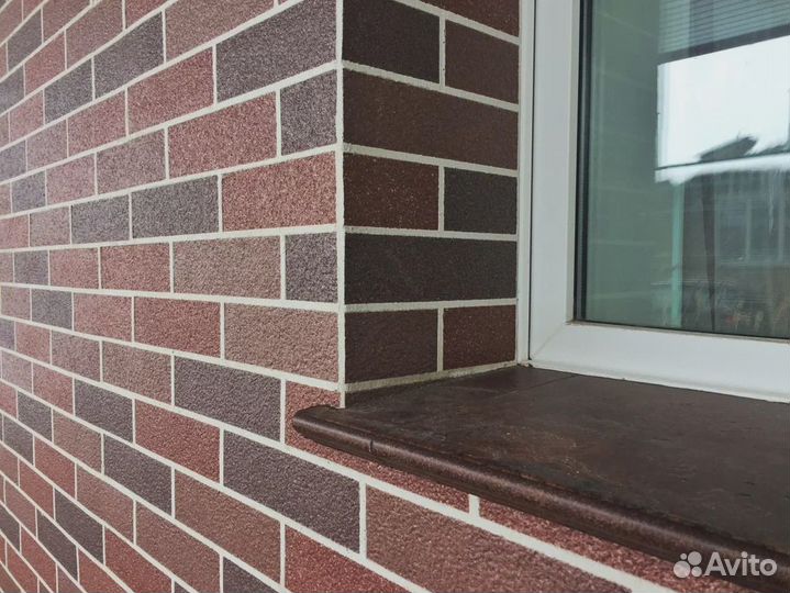 Фасадные панели под кирпич