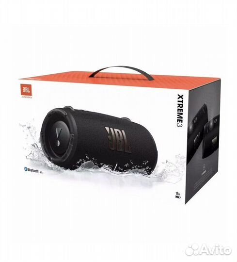 Портативная акустика JBL Xtreme 3, 100 Вт, черный