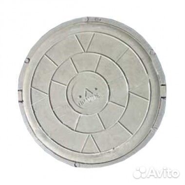Люк канализационный полимерный круглый 3 т