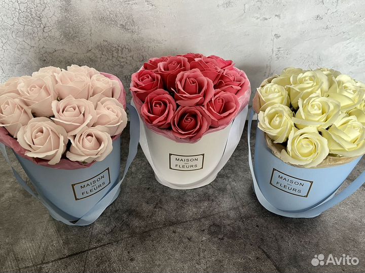 Мыльные букеты