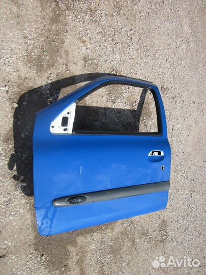 Дверь передняя левая Рено Клио Симбол 1998 2008