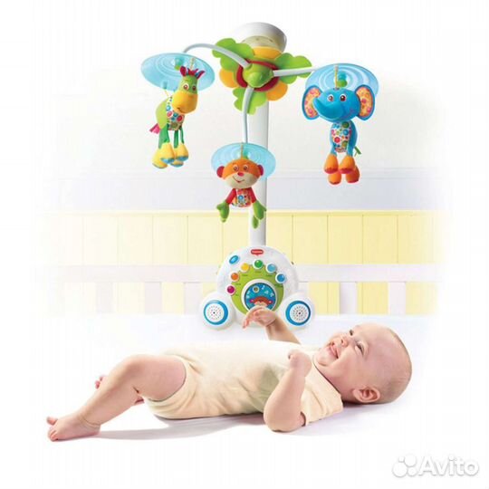 Мобиль детский TinyLove, музыкальный, с ночником