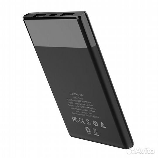 Внешний аккумулятор Hoco B35D black 5000 mAh