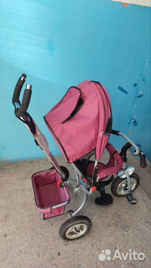 Трехколесный велосипед коляска