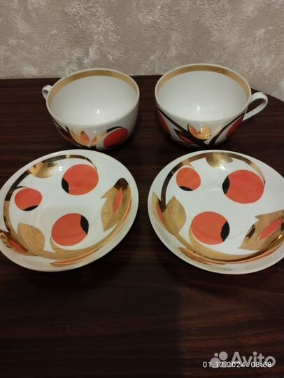 Чашка с блюдцем
