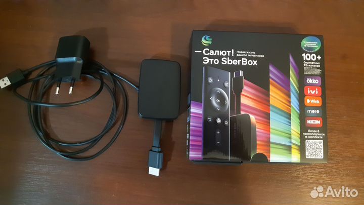 Smart tv приставка Sberbox
