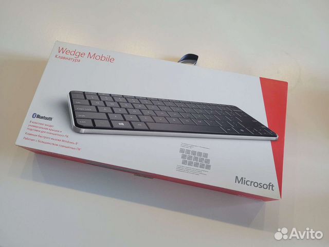 Клавиатура беспроводная Microsoft Wedge Mobile
