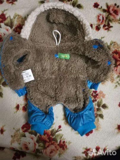 Дождевик для маленькой собаки