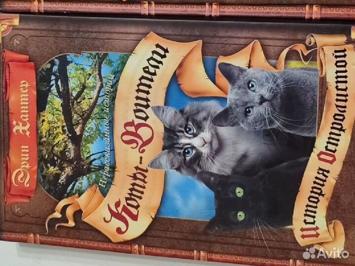 Детские книги коты воители