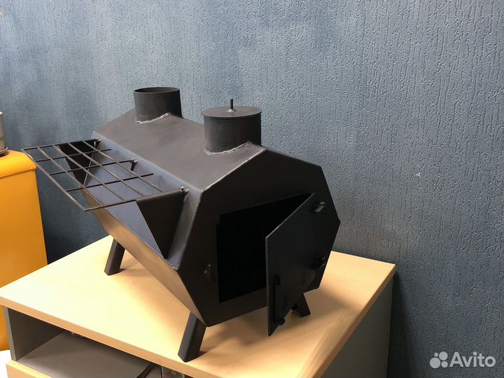 Печь на дровах