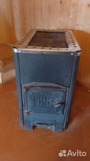 Печка для отопления дома бу