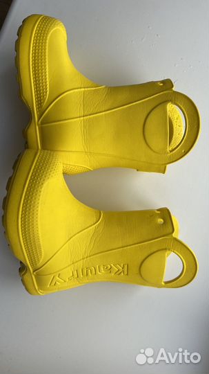 Детские резиновые сапоги eva