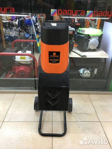 Садовый электрический измельчитель carver SH 2400E