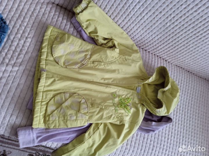 Вещи пакетом для девочки 110-116