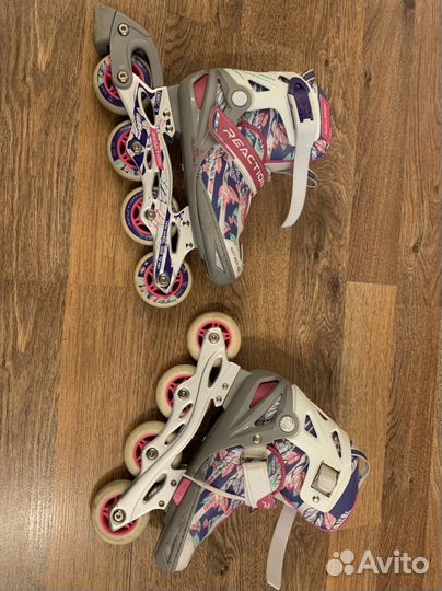 Роликовые коньки детские раздвижные