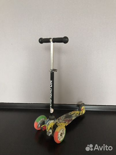 Самокат детский трехколесный бу