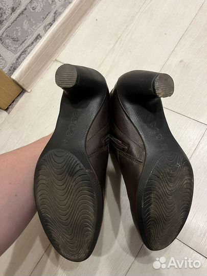 Полусапоги, ботинки, ботильены ecco