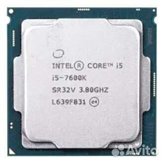 Материнская плата с процессором i5 7600k