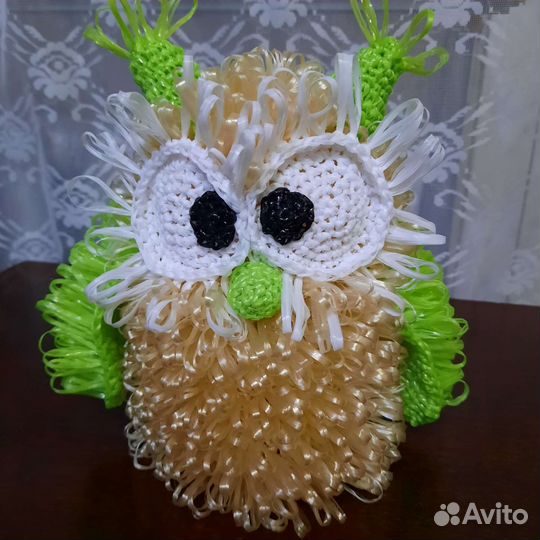 Мочалка ручной работы