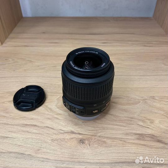 Объектив Nikon AF-S 18-55mm 3.5-5.6G без стаба
